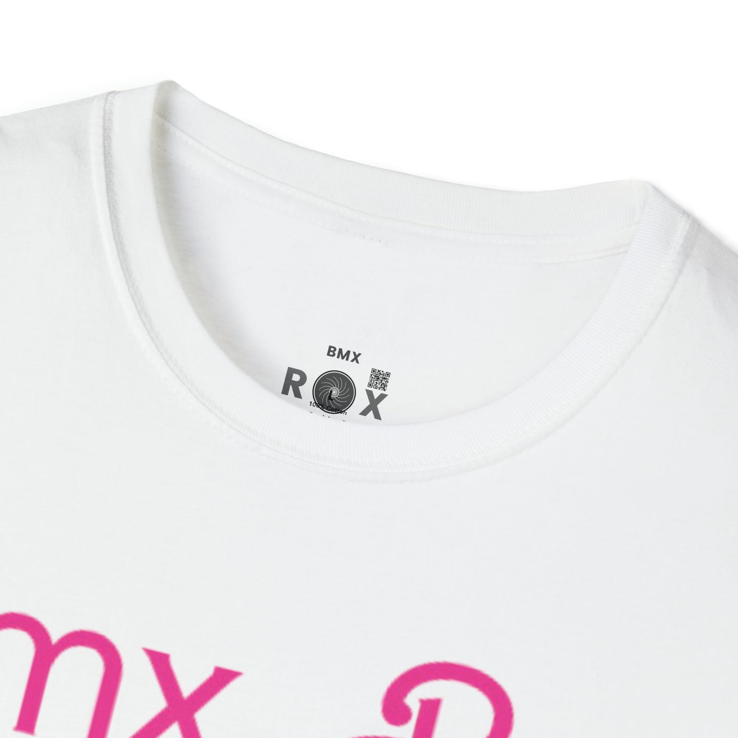 T-Shirt BMX ROX Pink Helmet Tee