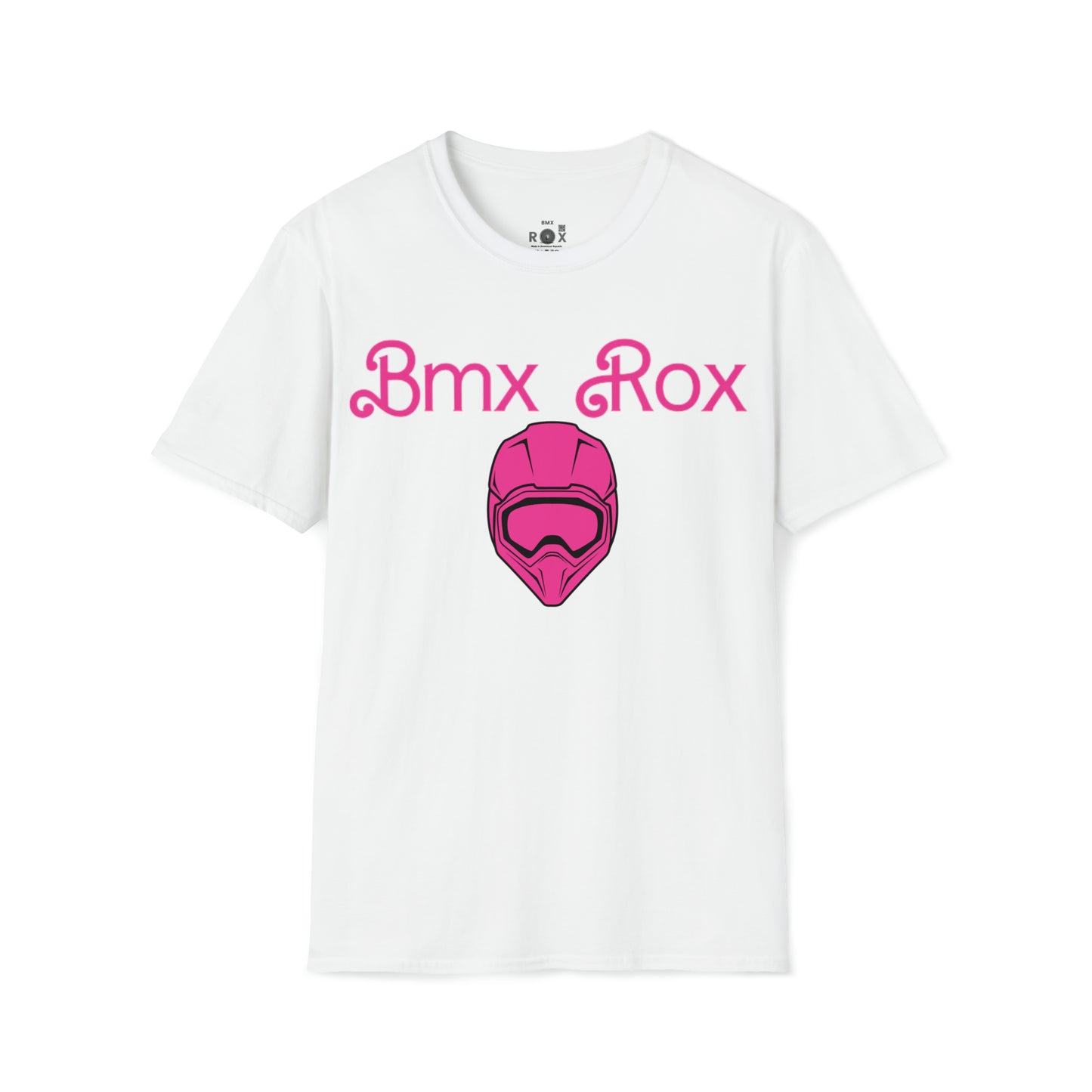 T-Shirt BMX ROX Pink Helmet Tee