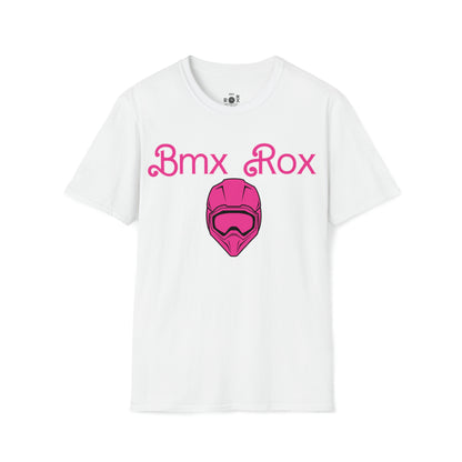 T-Shirt BMX ROX Pink Helmet Tee