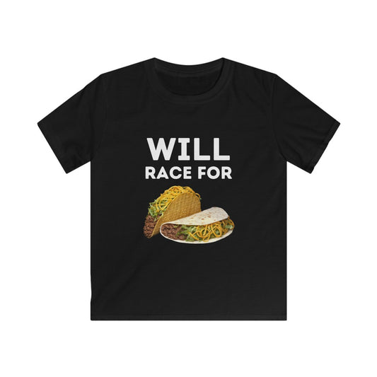 Kids Softstyle Tee - Race for Tacos