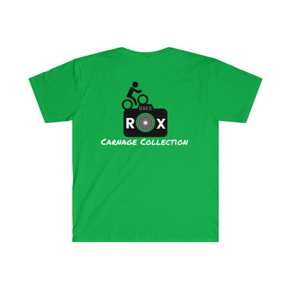 Unisex Softstyle T-Shirt - BMX ROX Carnage Collection, Breakdancing!