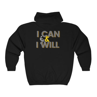 Unisex Heavy Blend™ Full Zip Hooded Sweatshirt - I Will