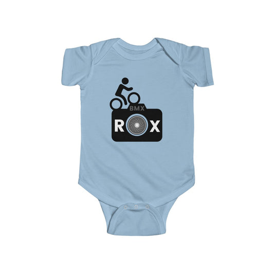 Infant Fine Jersey Bodysuit - BMX ROX Logo