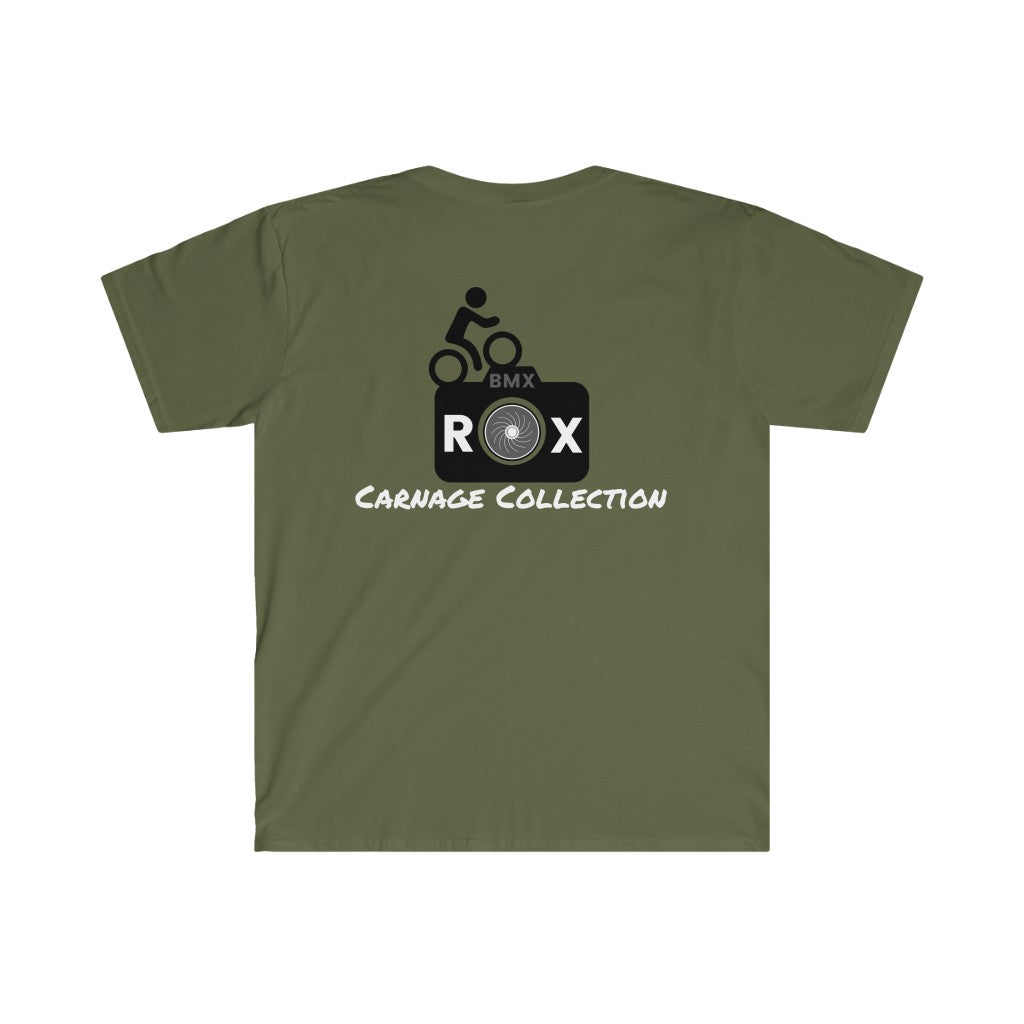 Unisex Softstyle T-Shirt - BMX ROX Carnage Collection, Nuts